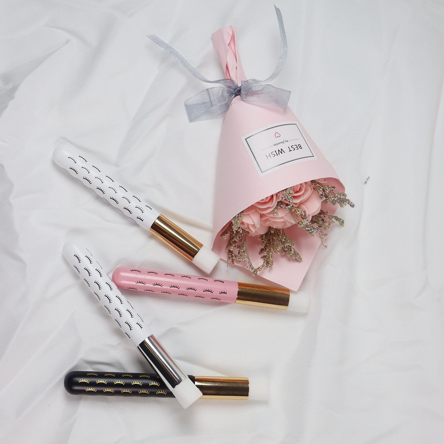 10pcs Eyelash Cleaning Brush